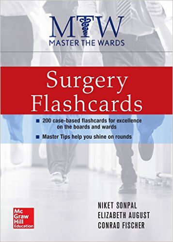 Master the Wards: Surgery Flashcards 1st Edition