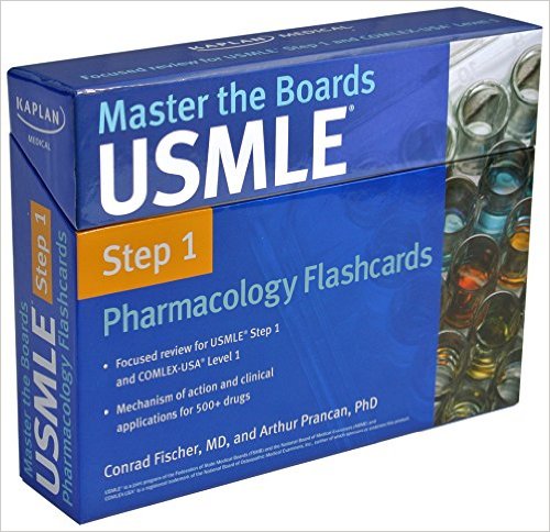 Master the Boards USMLE Step 1 Pharmacology Flashcards First Edition